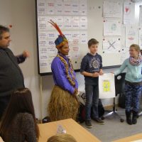 Besuch aus dem Amazonasgebiet Kolumbiens