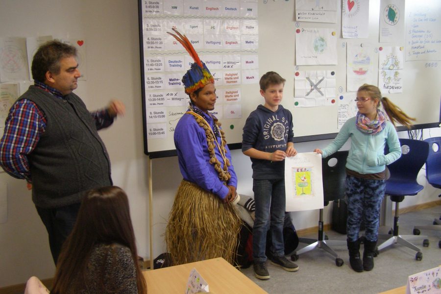 Besuch aus dem Amazonasgebiet Kolumbiens