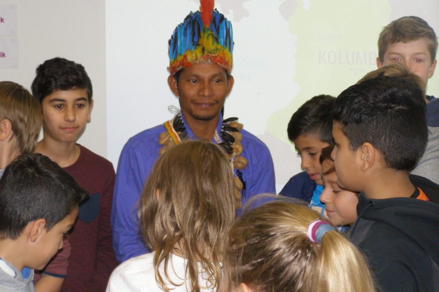 Besuch aus dem Amazonasgebiet Kolumbiens