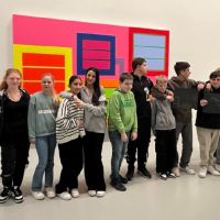 Kunst-Workshop zum Thema Europa im Sprengelmuseum im 7. Jg.